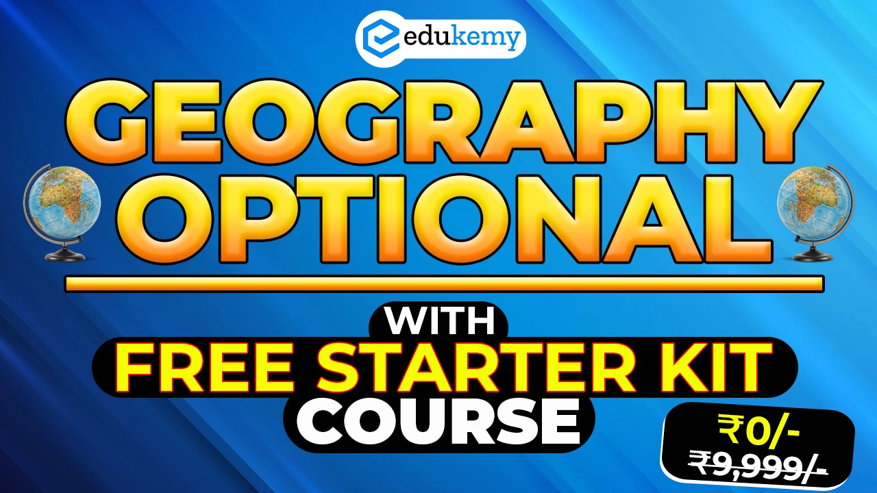 Geography Optional Starter kit